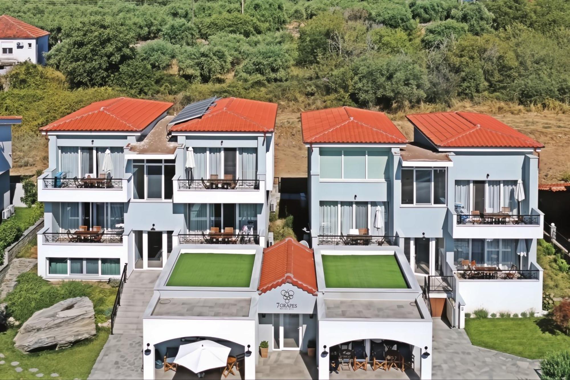 7 Grapes Aparthotel Elevtherai Bagian luar foto